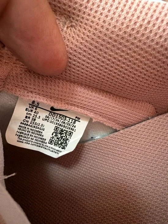 Nike Dunk Low Rose Whisper Women’s 8.5 DD1503-118 Pink White Nike Refurbished - Picture 5 of 8